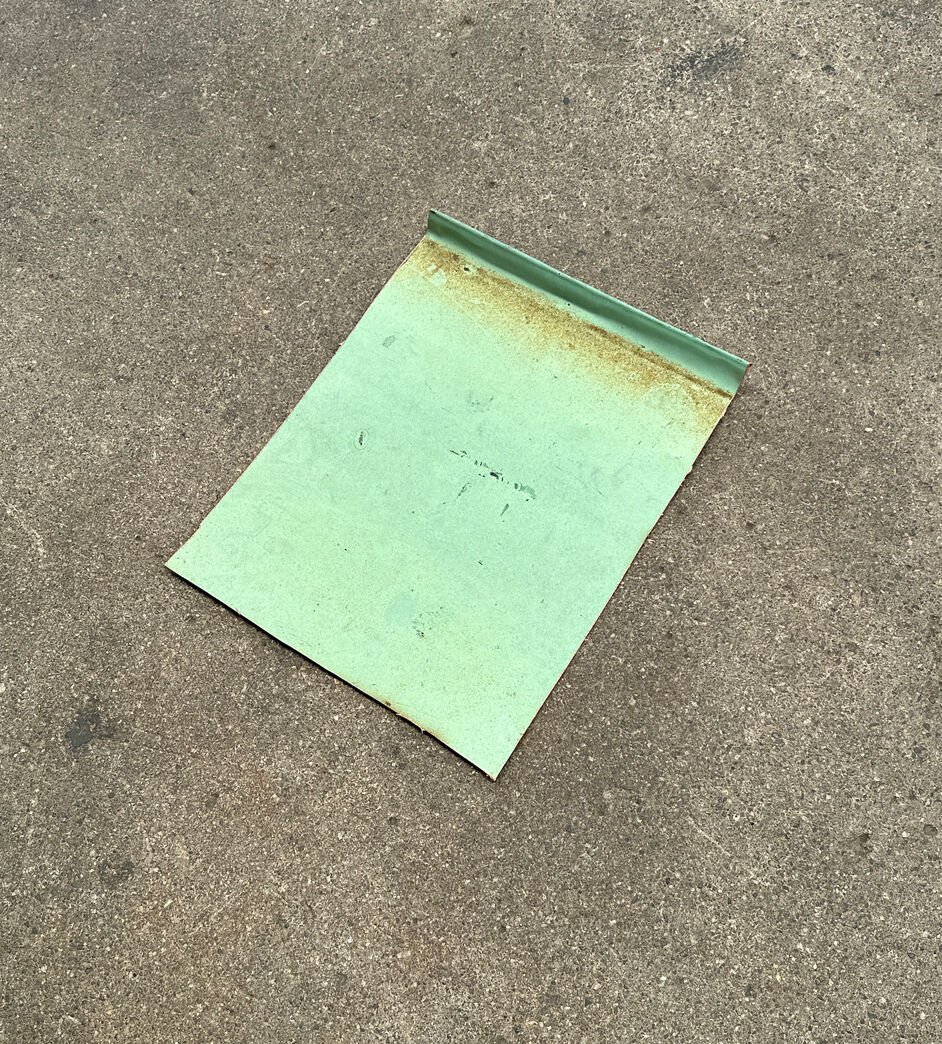 Irret kobberplade 23x30 cm