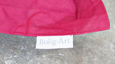 Beanbag bordeaux rød