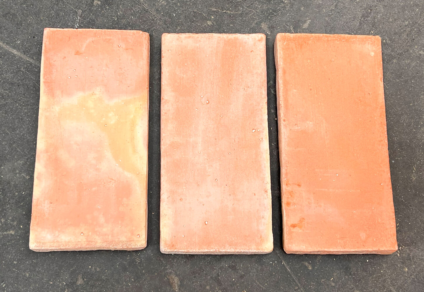 Røde rektangulære gulvtegl - 12 x 25 cm Røde rektangulære gulvtegl - 12 x 25 cm