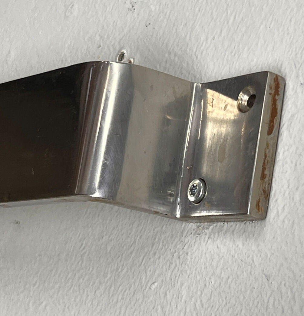 Fast stålgreb - 76 cm