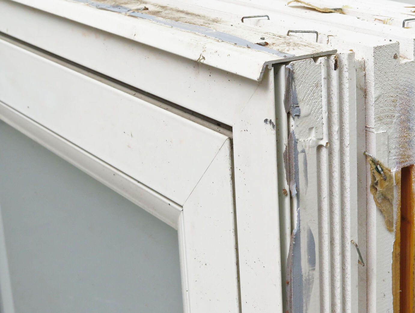 Lille termovindue med satineret glas