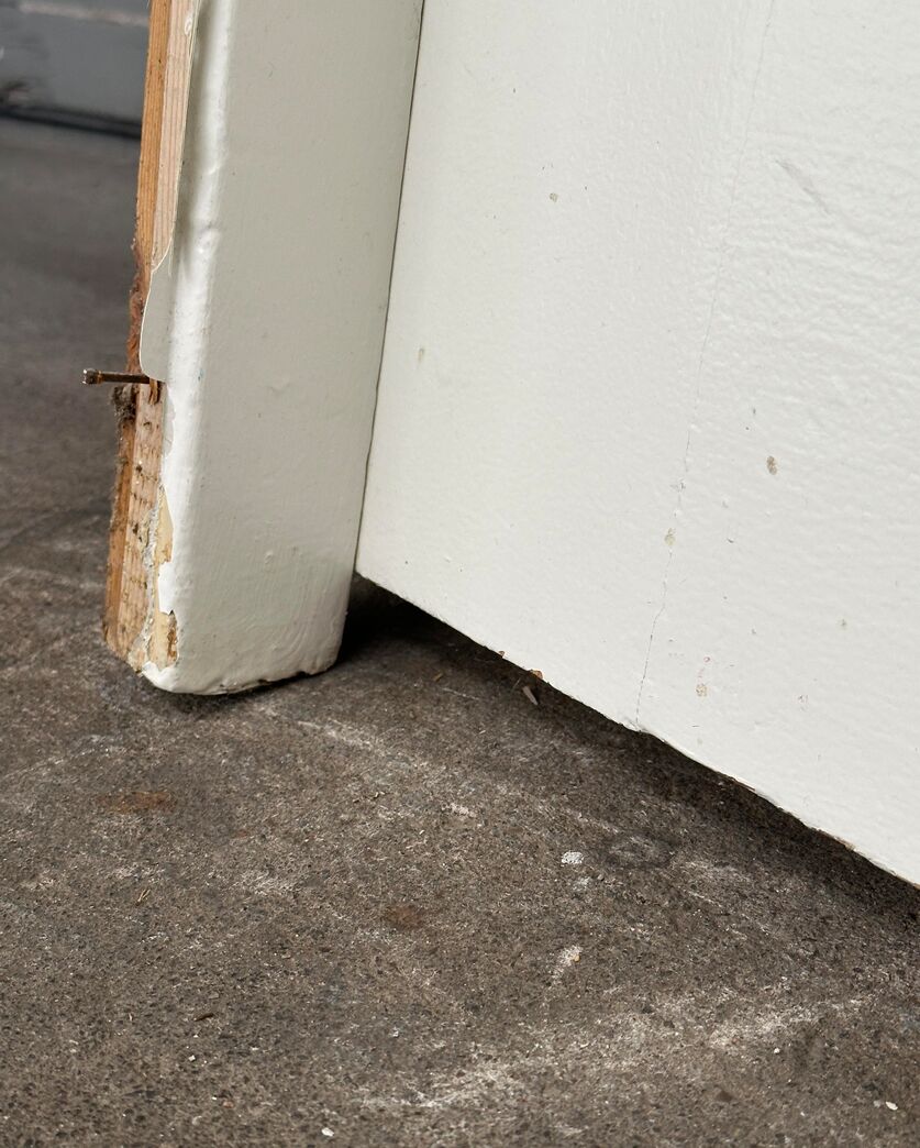 Badeværelsesdør med glas 68 cm Badeværelsesdør med glas 68 cm