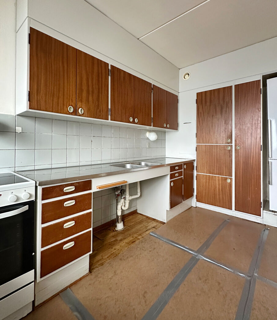 Skuffemodul med overfalsede fronter