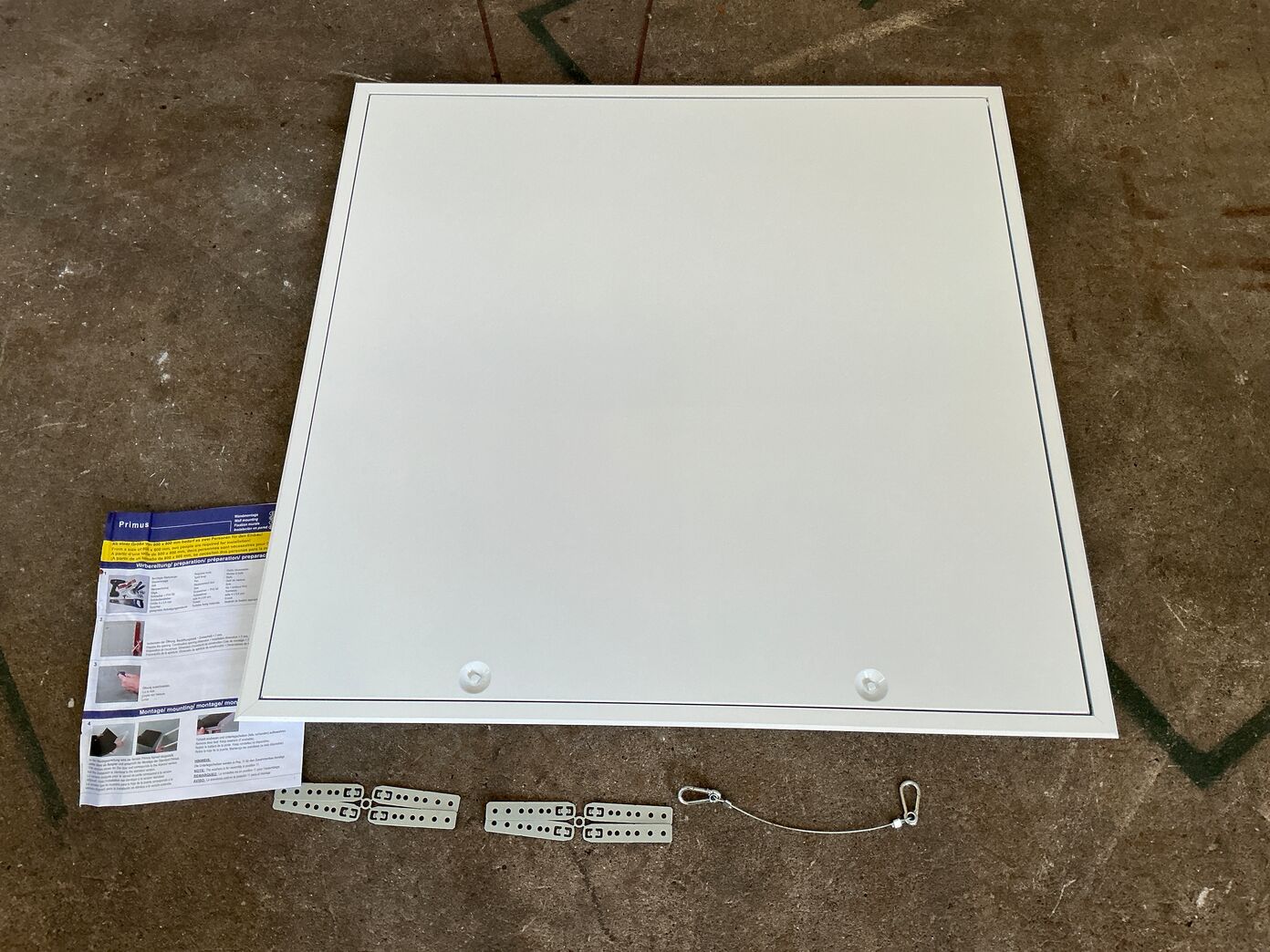 Primus inspektionslem 80x80 cm.