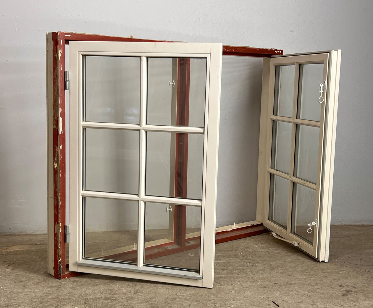 Termovindue med sprosser