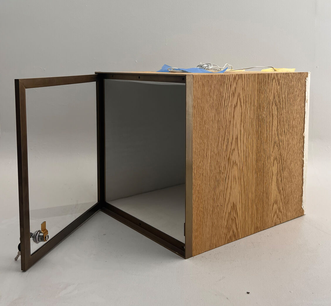 Smykkeskab med lys - 40 x 40 x 45 cm