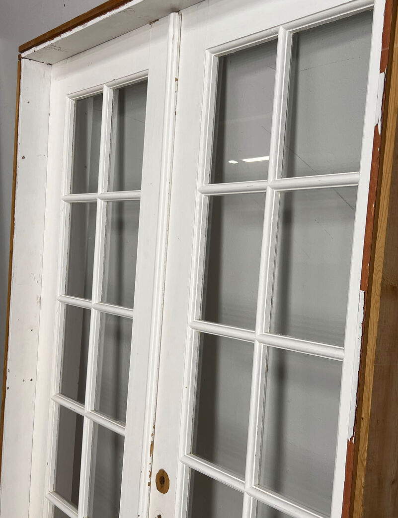 Fransk dør med karm