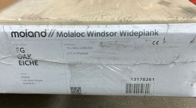 Molaloc Windsor Wideplank 8 m2