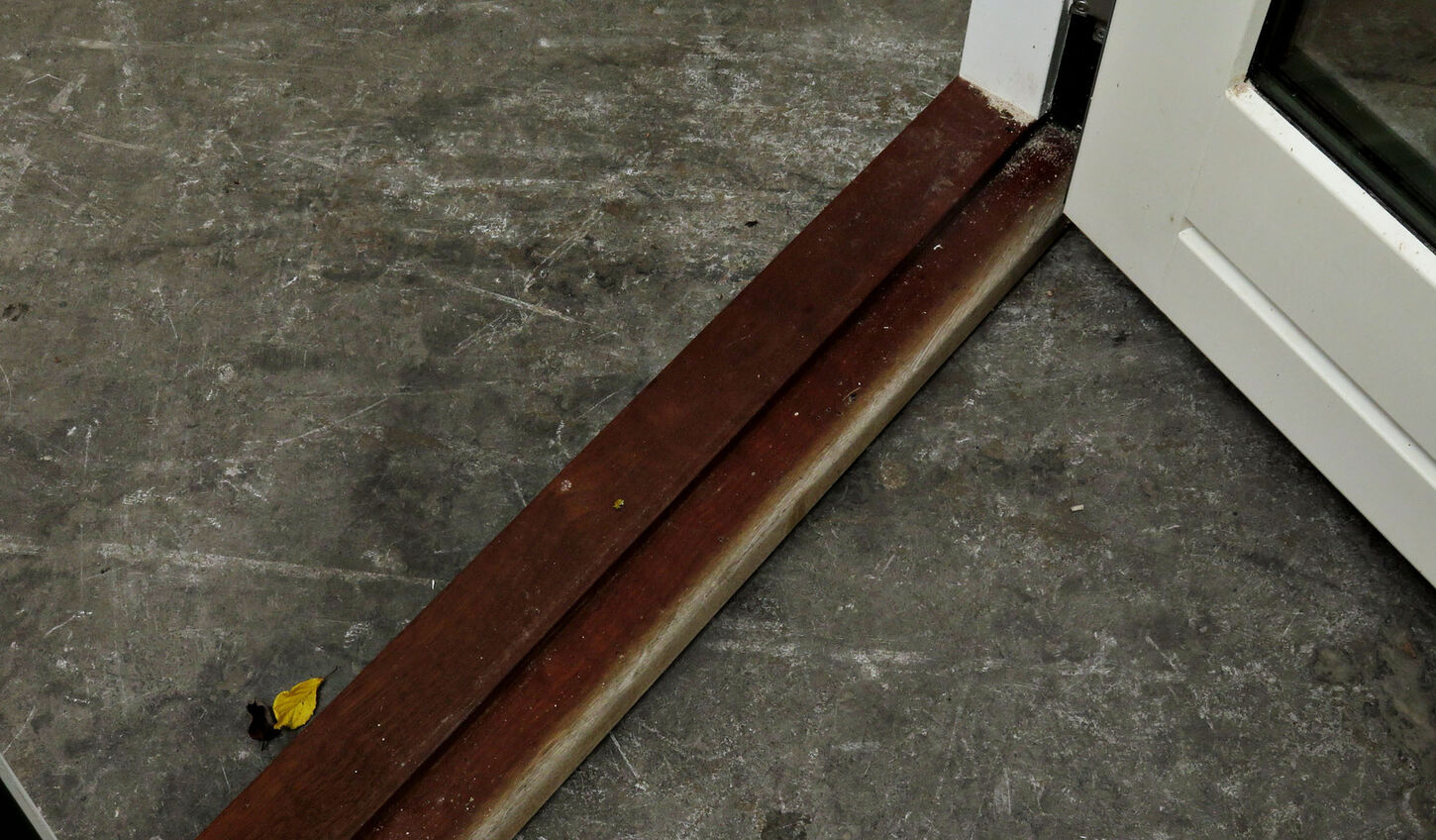 Terrassedør med karm