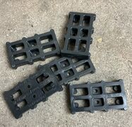 Kasse med Harpun justerbrik sort 10 mm - 400 stk