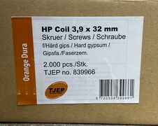 TJEP Gipsskruer 32mm 2000 stk.