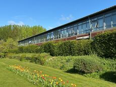 Væglampe i plast ø20 cm