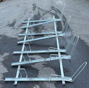 Cykelstativ til 14 cykler i 2 etager