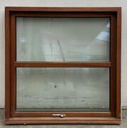 Energivindue i mahogni