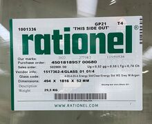 Terrassedør med karm