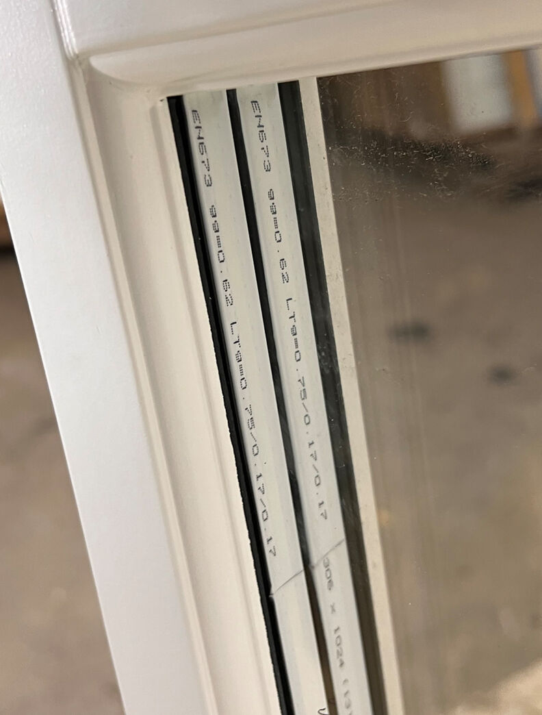 Vindue med 3-lagsglas