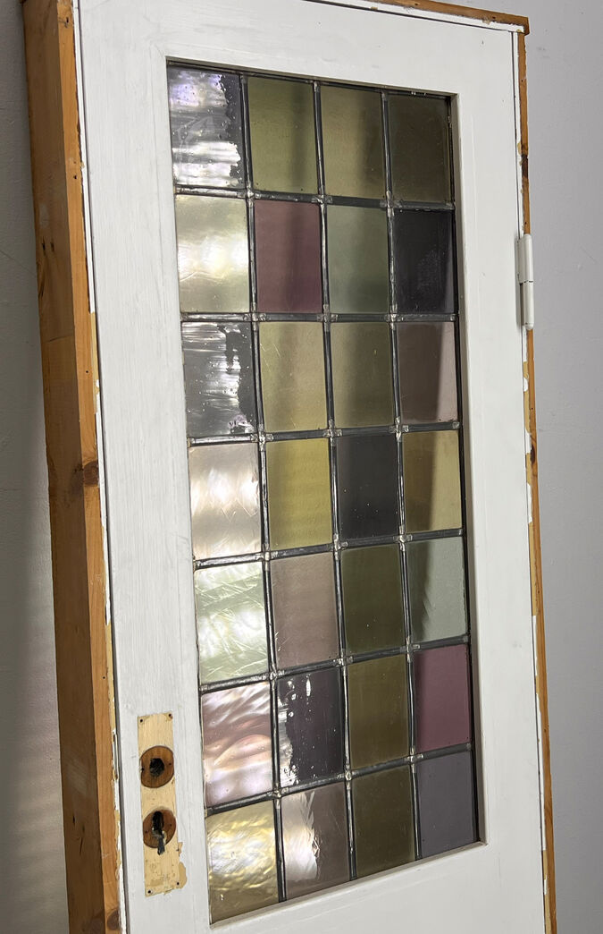 Indvendig dør med glas