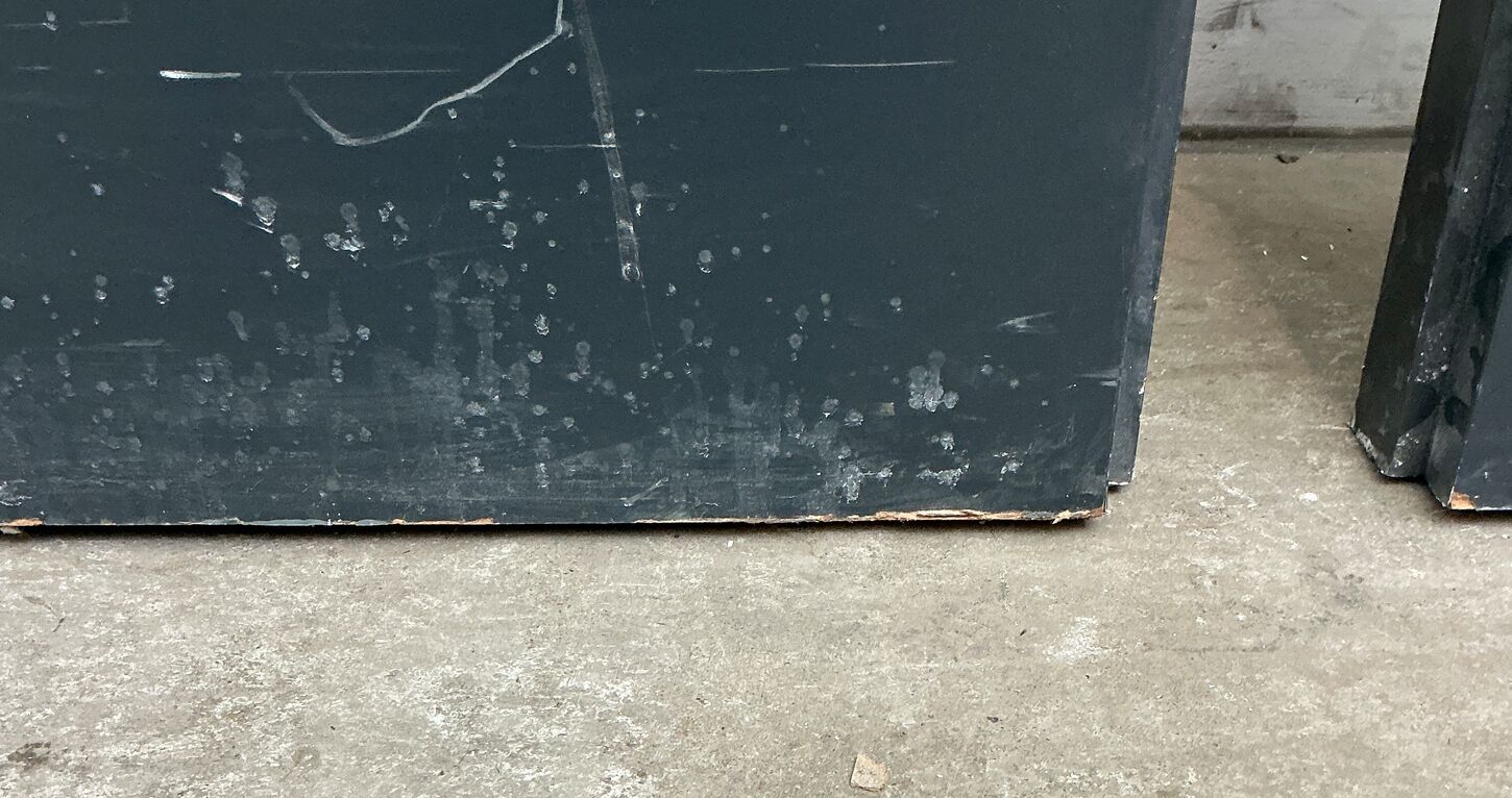 BD30 dobbelt branddør med glas og karm