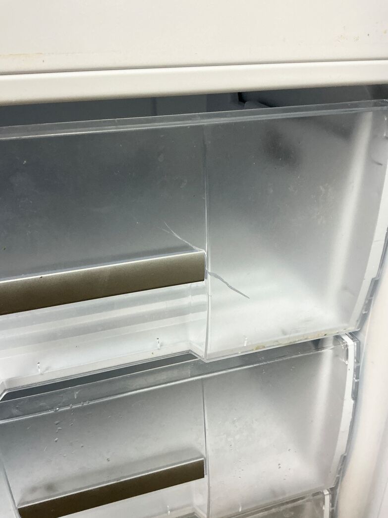 Fritstående Gram køle/fryseskab 204/87 liter