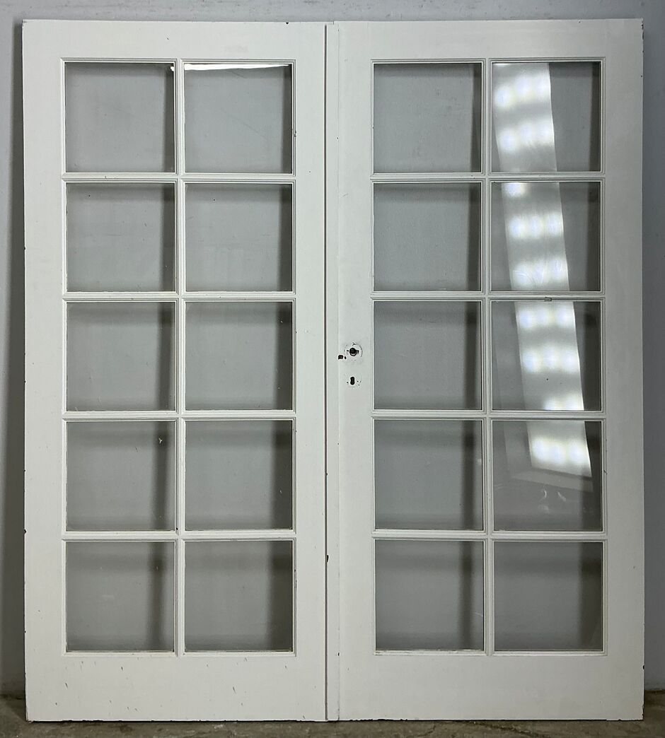 Fransk dør med karm