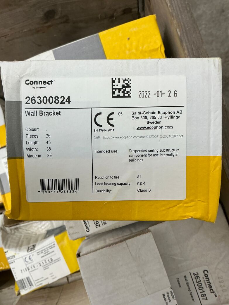 Div. tilbehør til Connect loftsystem