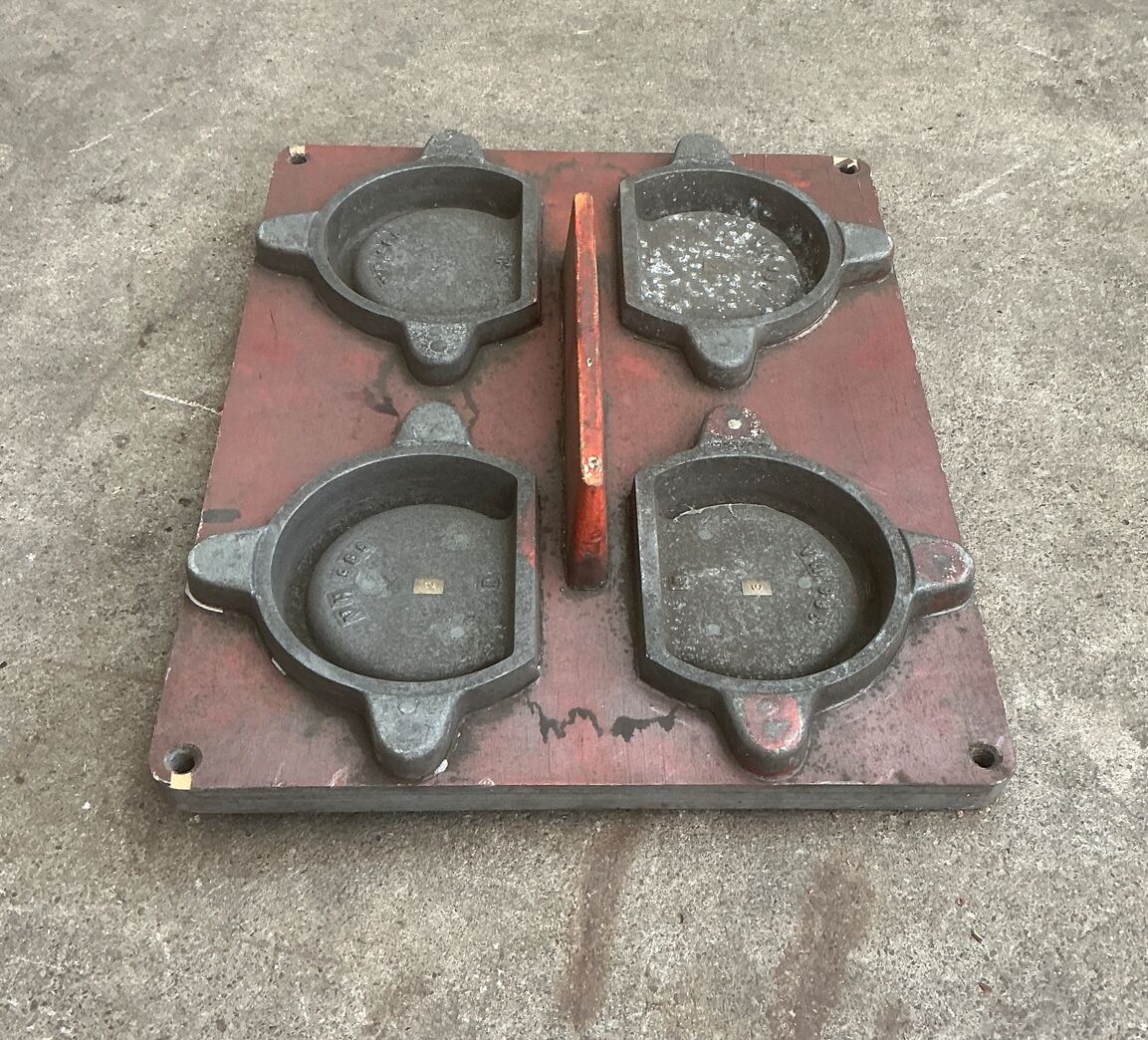 Støbeform fra Holbæk Jernstøberi