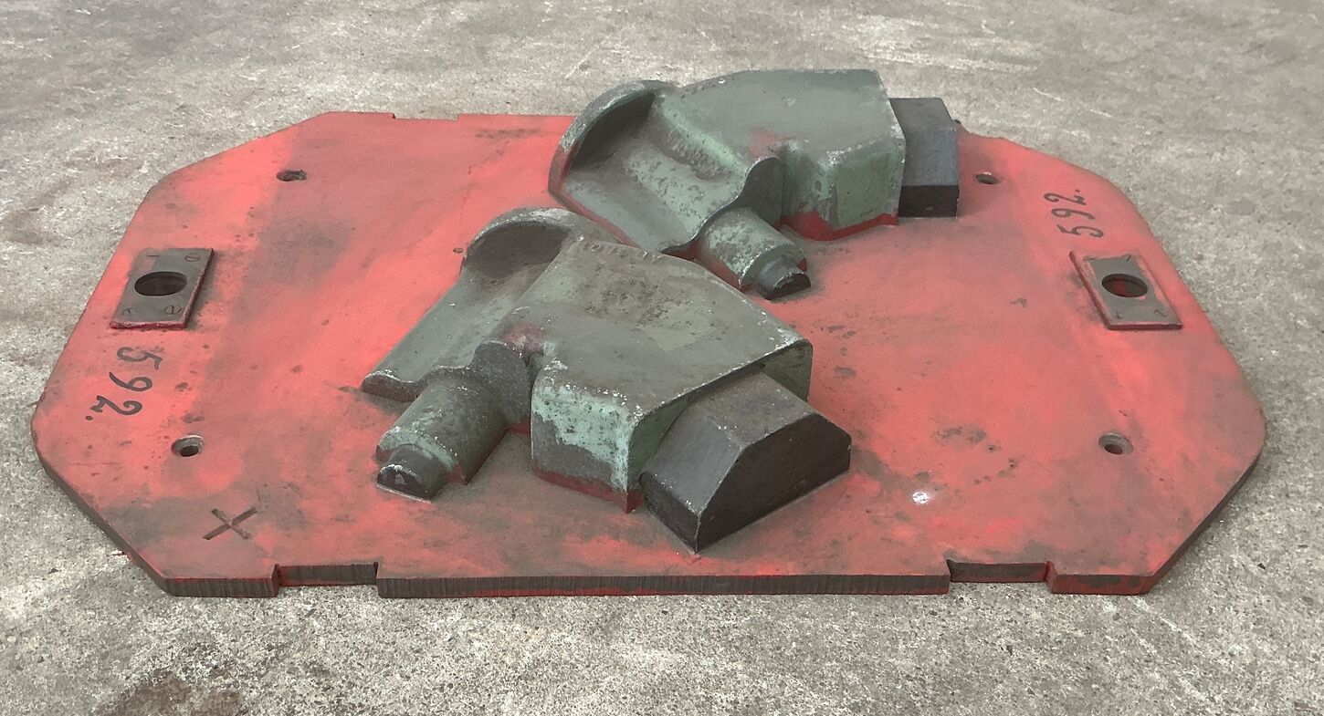 Støbeform fra Holbæk Jernstøberi