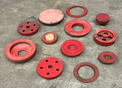 12 stk. støbeform fra Holbæk Jernstøberi