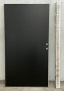Sort BD30/db35 brand-/lyddør m/karm hh.
