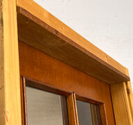 Sprossedør med karm