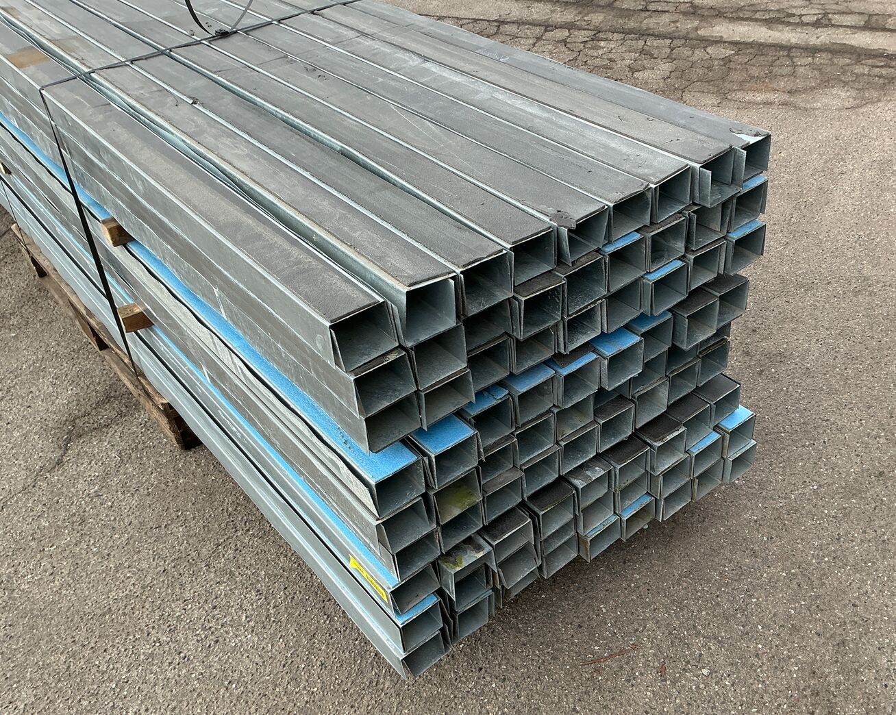 162 stk Triplan75 skinne med 4 mm polyethendug - 3 meter