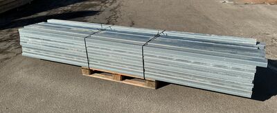 118 stk Forstærkningsstolper 120 x 3500 mm
