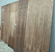 6 stk Fineret valnød plade