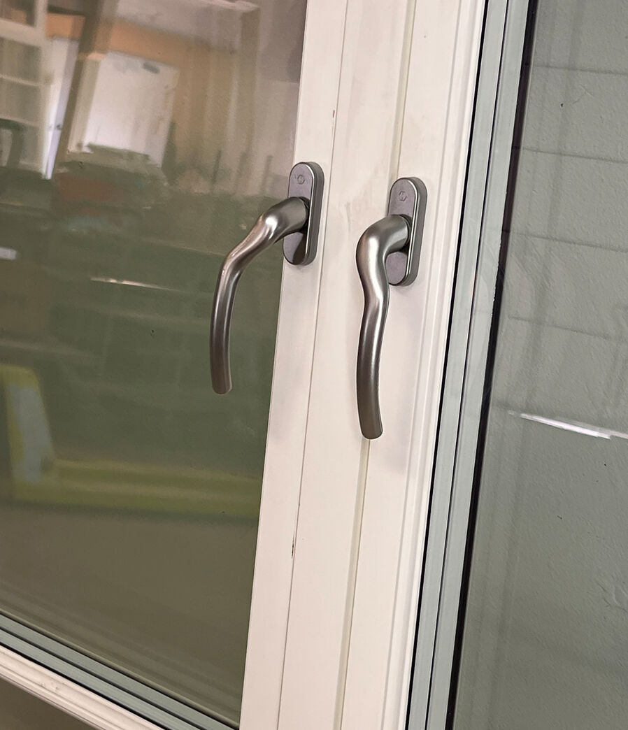 3-fløjet terrasedør med 3-lags glas