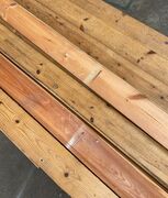 Brugte gulvbrædder i fyr, 16 m2, 10 cm