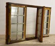 Sprossevindue i egetræ