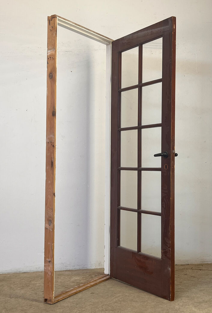 Sprossedør med karm