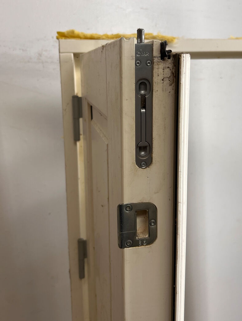 Dobbelt facadedør med karm