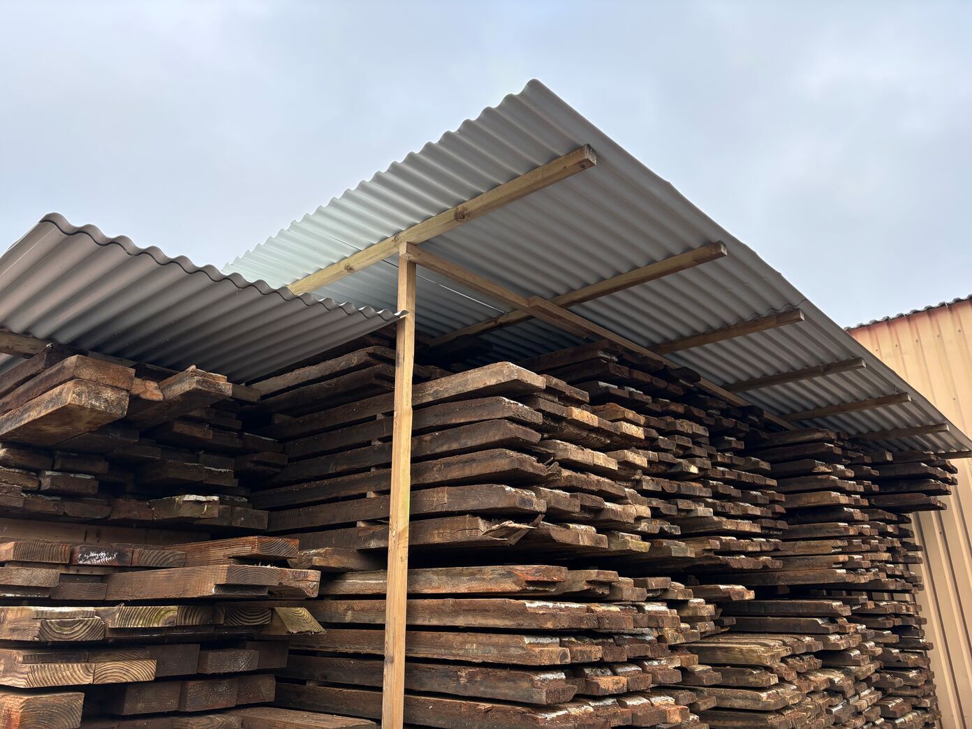 Lærketræ fra skibsdæk, 200-250 cm