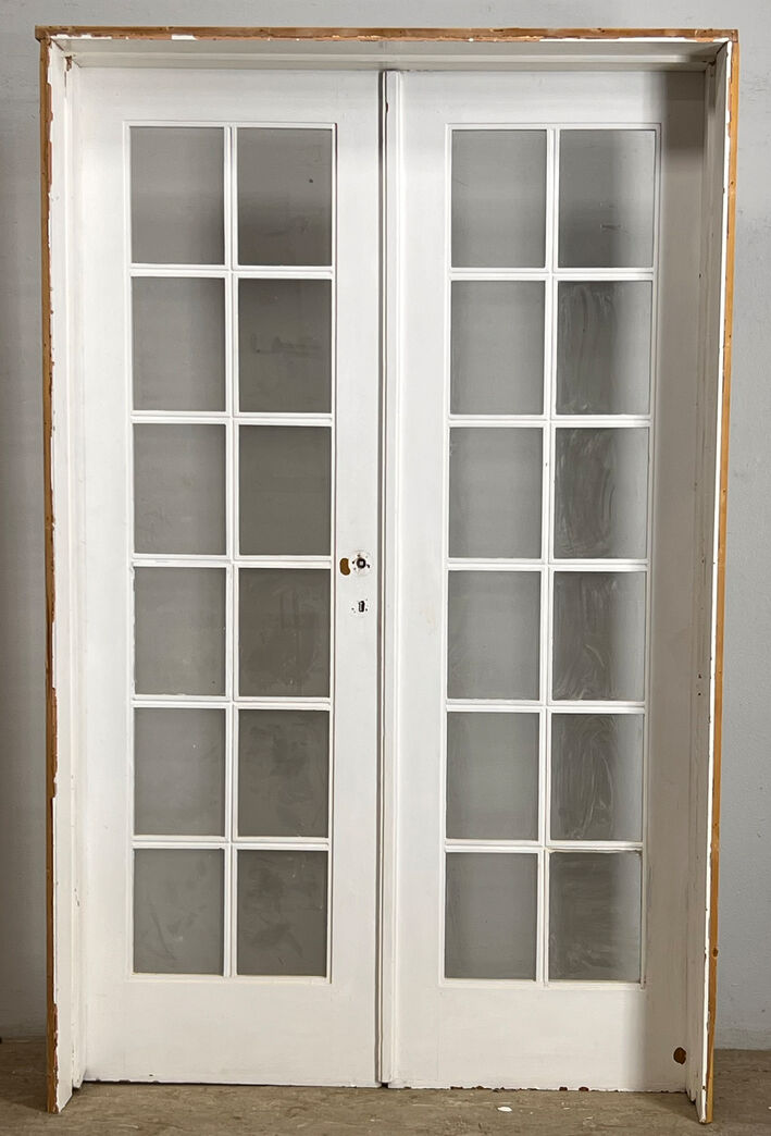 Fransk dør med karm