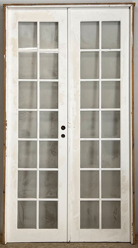 Fransk dør med karm