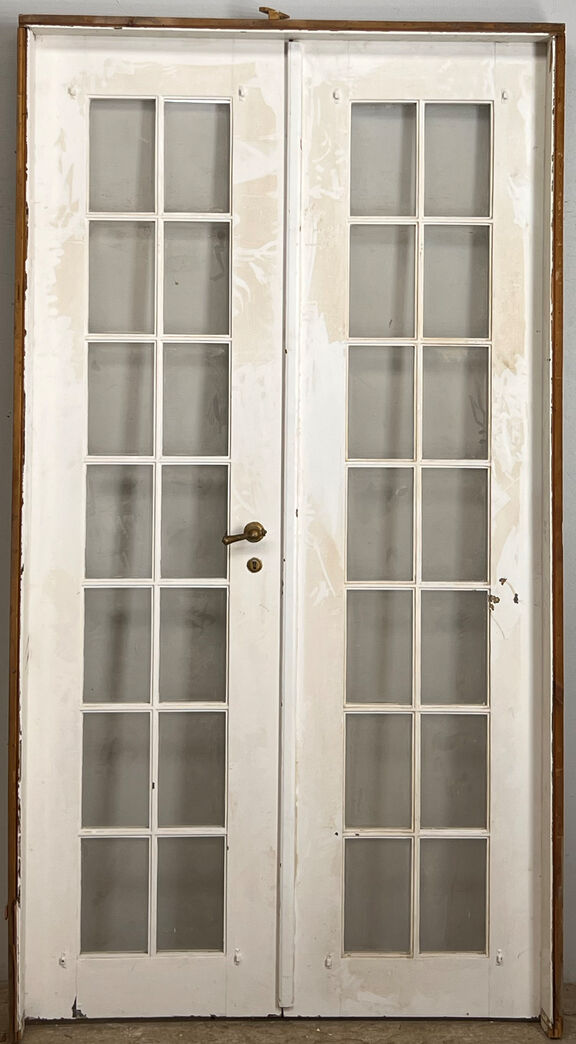 Fransk dør med karm