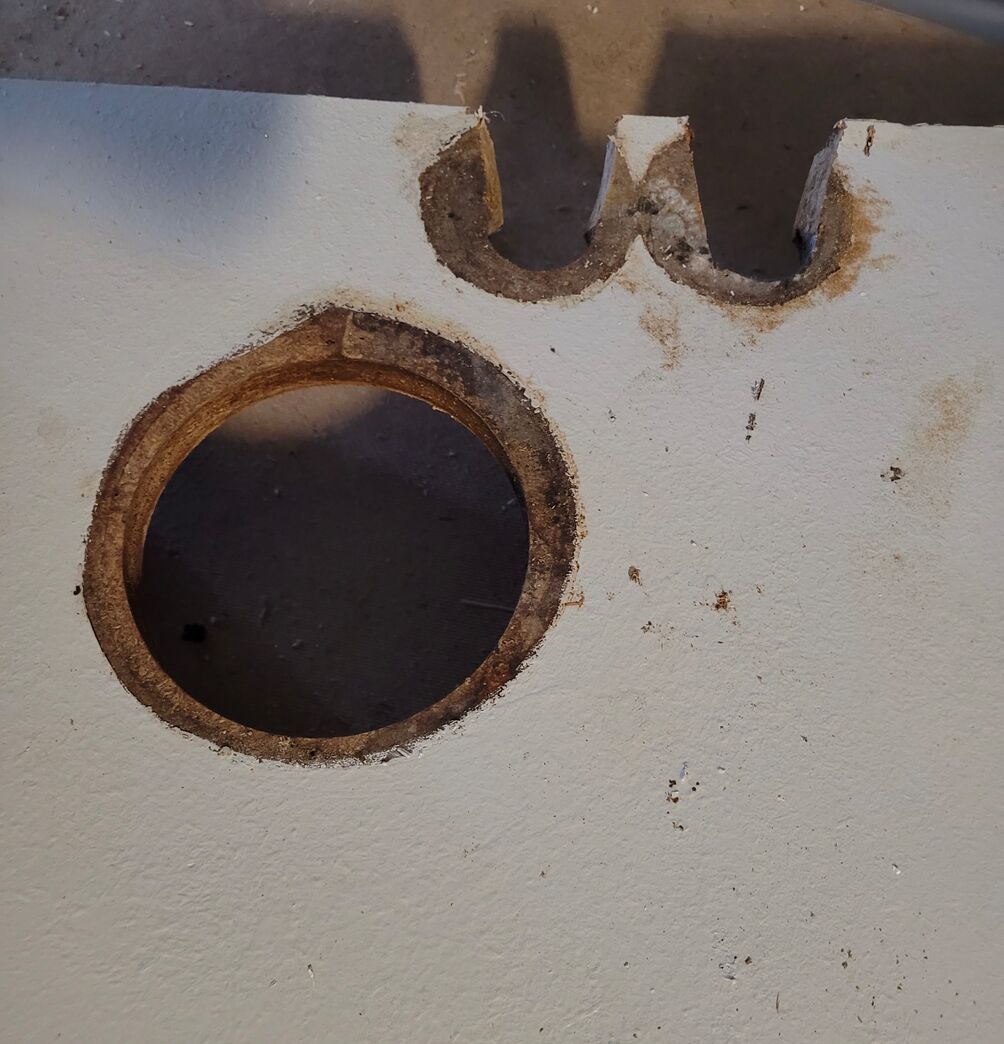 Malet komplet 60'er køkken