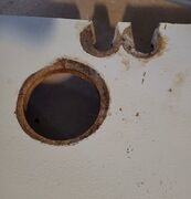 Malet komplet 60'er køkken