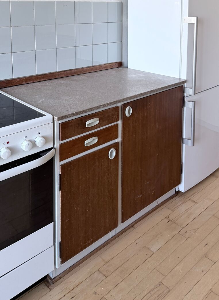 2 stk  køkkenelementer fra 60’erne