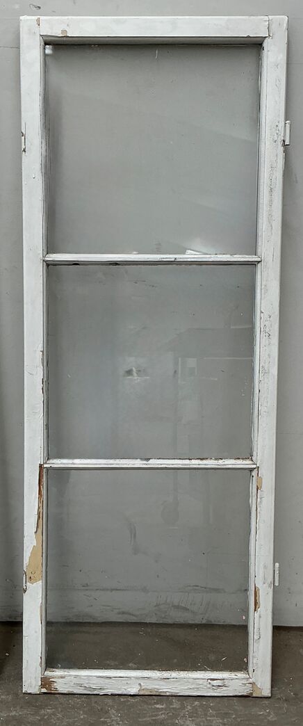 9 stk samlet - Forsatsvinduer med sprosser u/ramme