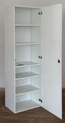 Svane højskab med lås/nøgle 195x60x42 hh