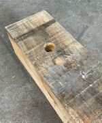 20x20 cm tømmer fra vindmølletransport 90 cm