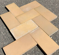 Gul Hasle klinke 21,5x10,5x1,9 cm