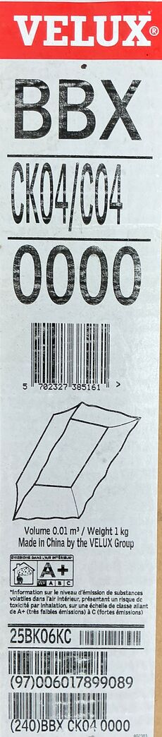 VELUX BBX dampspærrekrave CK04/004